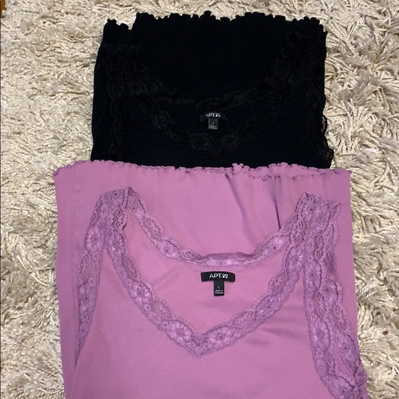 Apt. 9 Tops - Large lace tank tops bundle